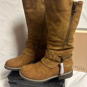 Patrizia by Spring Step Karyme Brown  Tall Boots for Women